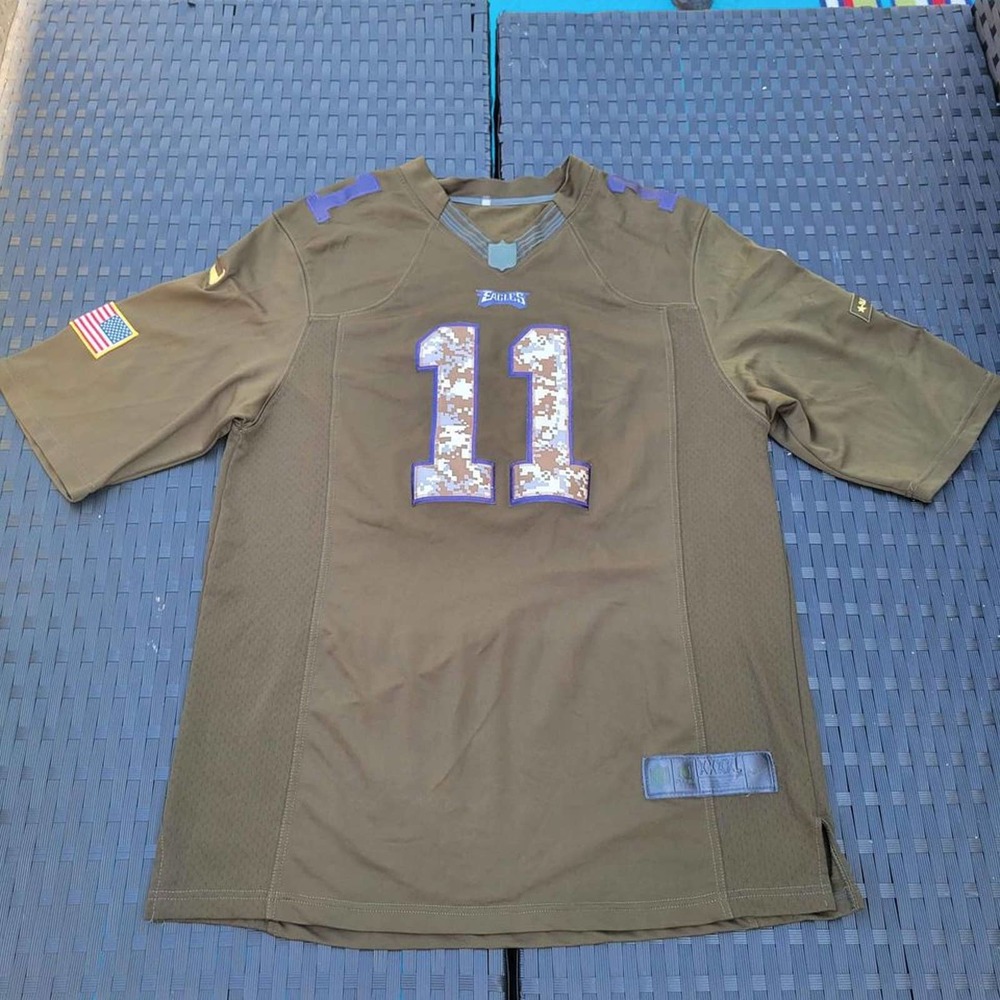 NFL salute to service Wentz jersey #11